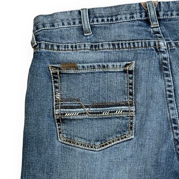 Ariat Men’s M5 Jeans Stillwell Straight Fit Leg 38/30 Embroidered Fargo Wash - Picture 11 of 15